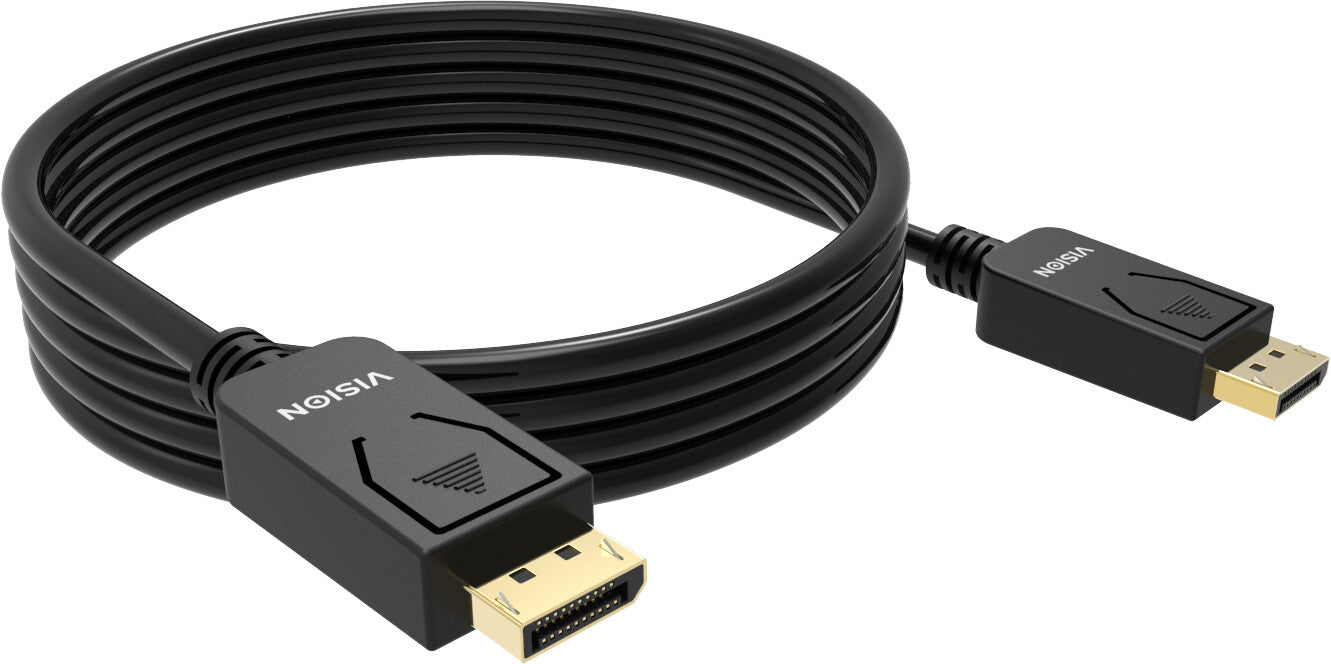 Vision TC 3MDP/BL DisplayPort cable 3 m Black