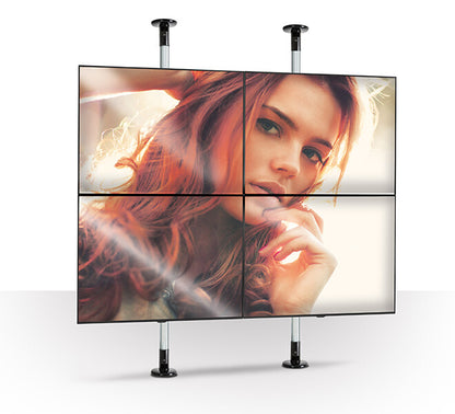 B-Tech SYSTEM 2 - Heavy Duty Ceiling / Floor Mount (Fixed) for Ø50mm Poles