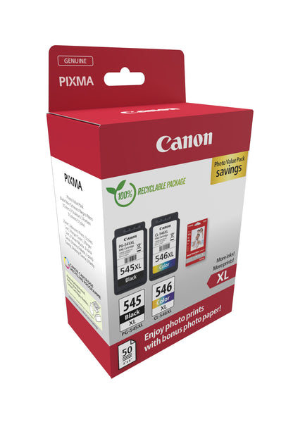 Canon 8286B011 ink cartridge 2 pc(s) Original Black, Cyan, Magenta, Yellow