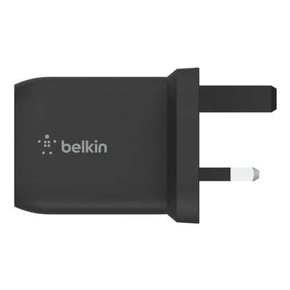 Belkin WCH013MYBK mobile device charger Universal Black AC Fast charging Indoor