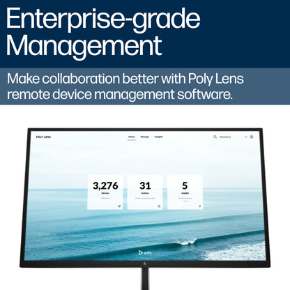 Poly Studio V12 USB Video Bar No Power Supply