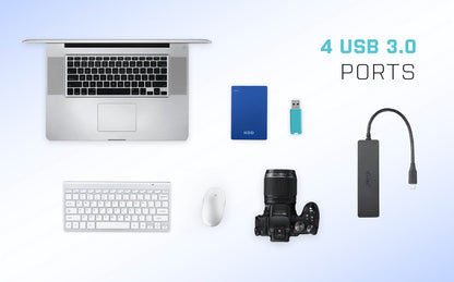 i-tec Advance USB-C Slim Passive HUB 4 Port