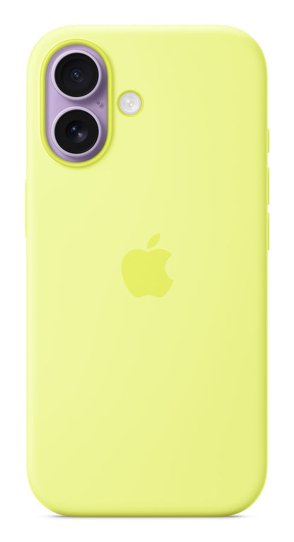 Apple iPhone 17 Silicone Case with MagSafe – Neon Yellow