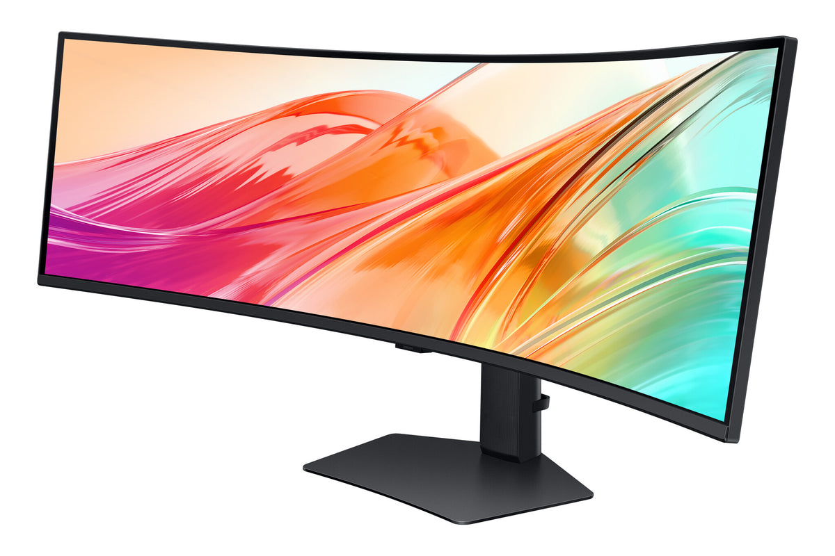 Samsung S95UC computer monitor 124.5 cm (49") 5120 x 1440 pixels Dual QHD LCD Black