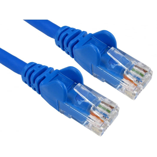 Cables Direct 1m Economy Gigabit Networking Cable - Blue