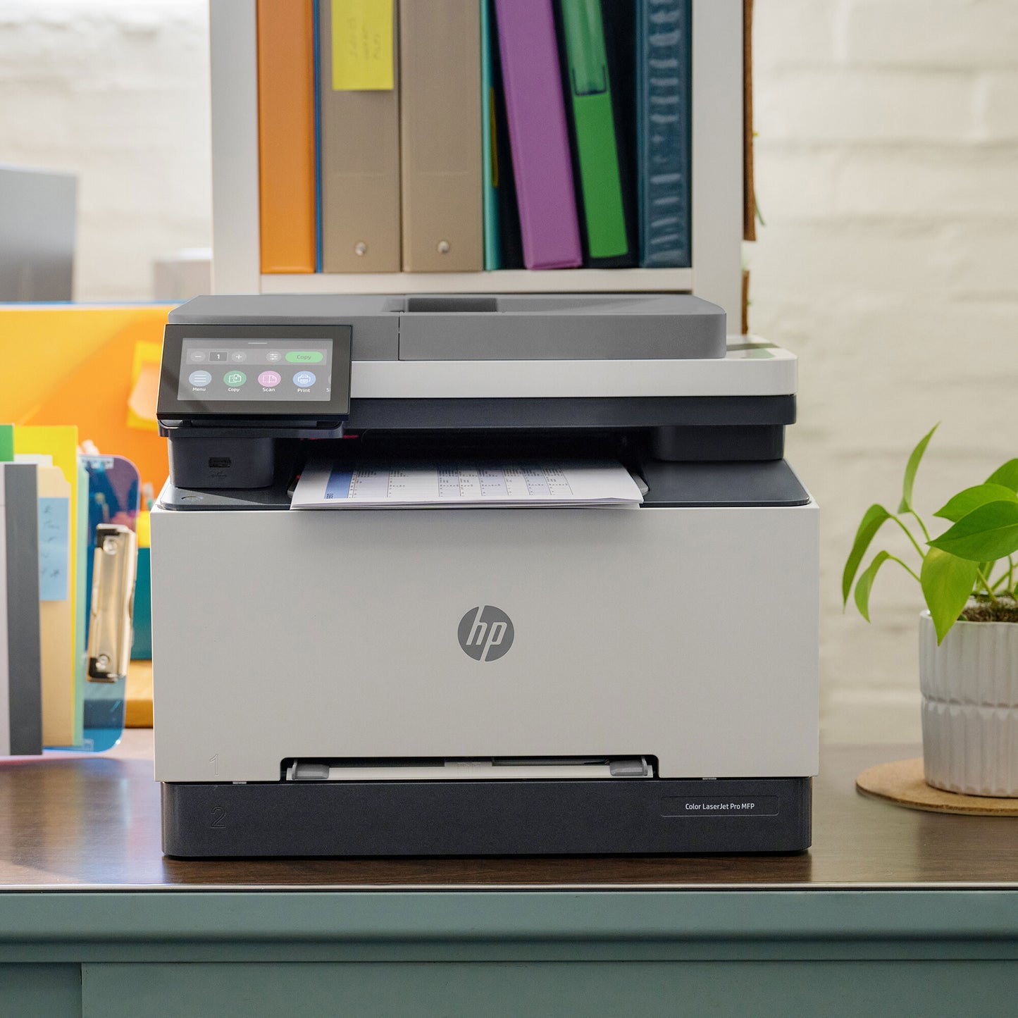 HP LaserJet Pro 3302fdn Multifunction Color Printer, Ethernet Only; Copier, Scanner
