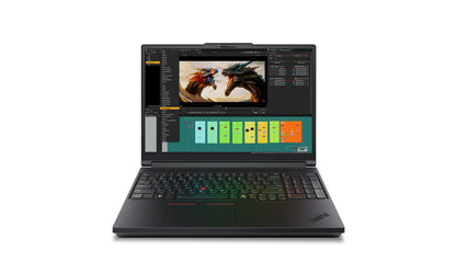 Lenovo ThinkPad P16 Gen 3 Intel Core Ultra 9 275HX Laptop 40.6 cm (16") WUXGA 64 GB DDR5-SDRAM 1 TB SSD NVIDIA RTX PRO 3000 Blackwell Wi-Fi 7 (802.11be) Windows 11 Pro English Black