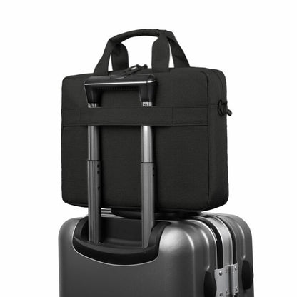 eSTUFF GLB201610 laptop case 35.8 cm (14.1") Toploader bag Black