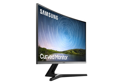 Samsung CR50 computer monitor 68.6 cm (27") 1920 x 1080 pixels Full HD LED Blue, Grey