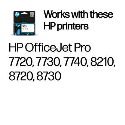 HP 953 Yellow Original Ink Cartridge