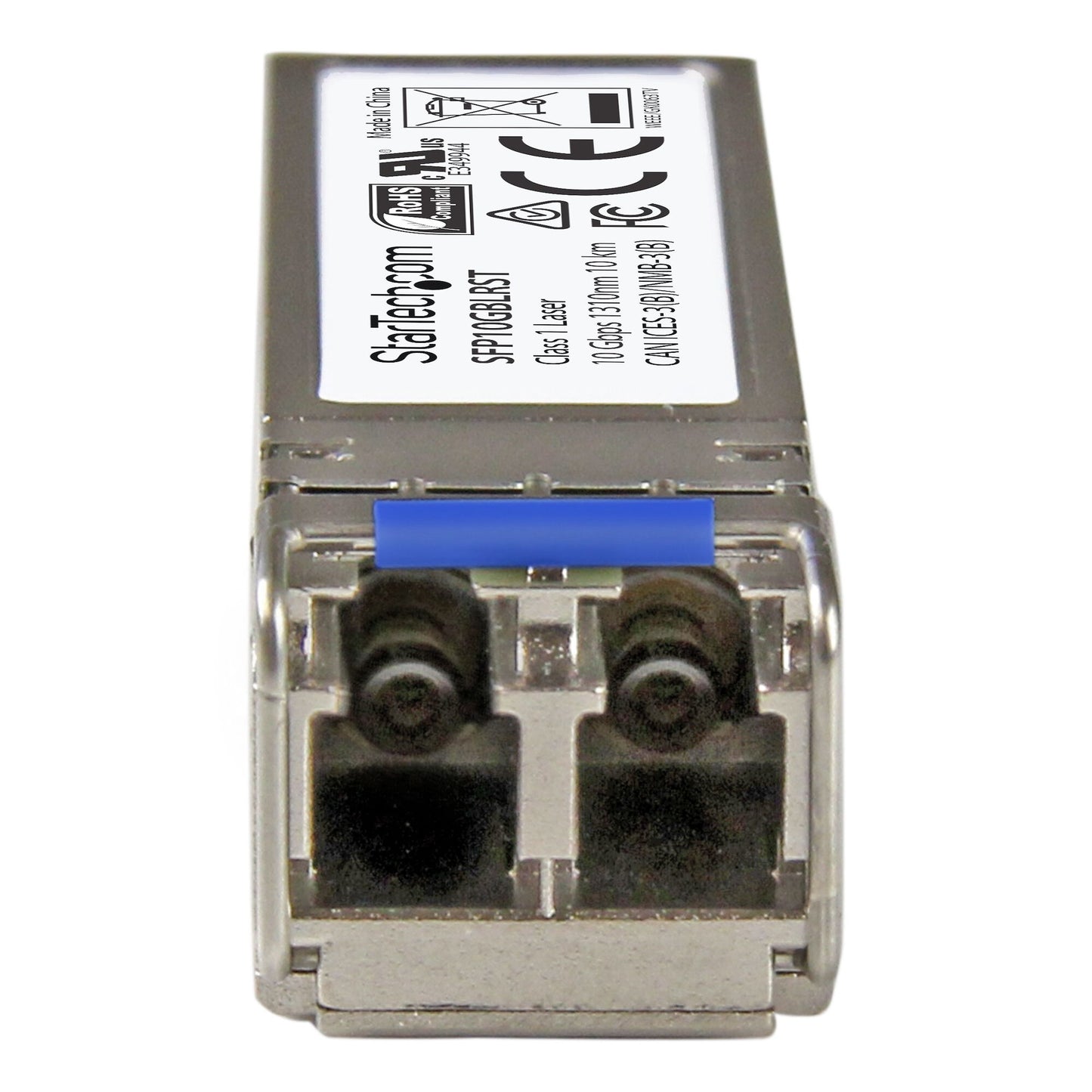 StarTech.com MSA Compliant SFP+ Transceiver Module - 10GBASE-LR~MSA Uncoded SFP+ Module - 10GBASE-LR - 10GbE Single Mode Fiber (SMF) Optic Transceiver - 10GE Gigabit Ethernet SFP+ - LC 10km - 1310nm - DDM