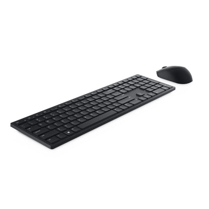 DELL Pro Keyboard and Mouse - KM5221W - Pan-Nordic (QWERTY) - Black