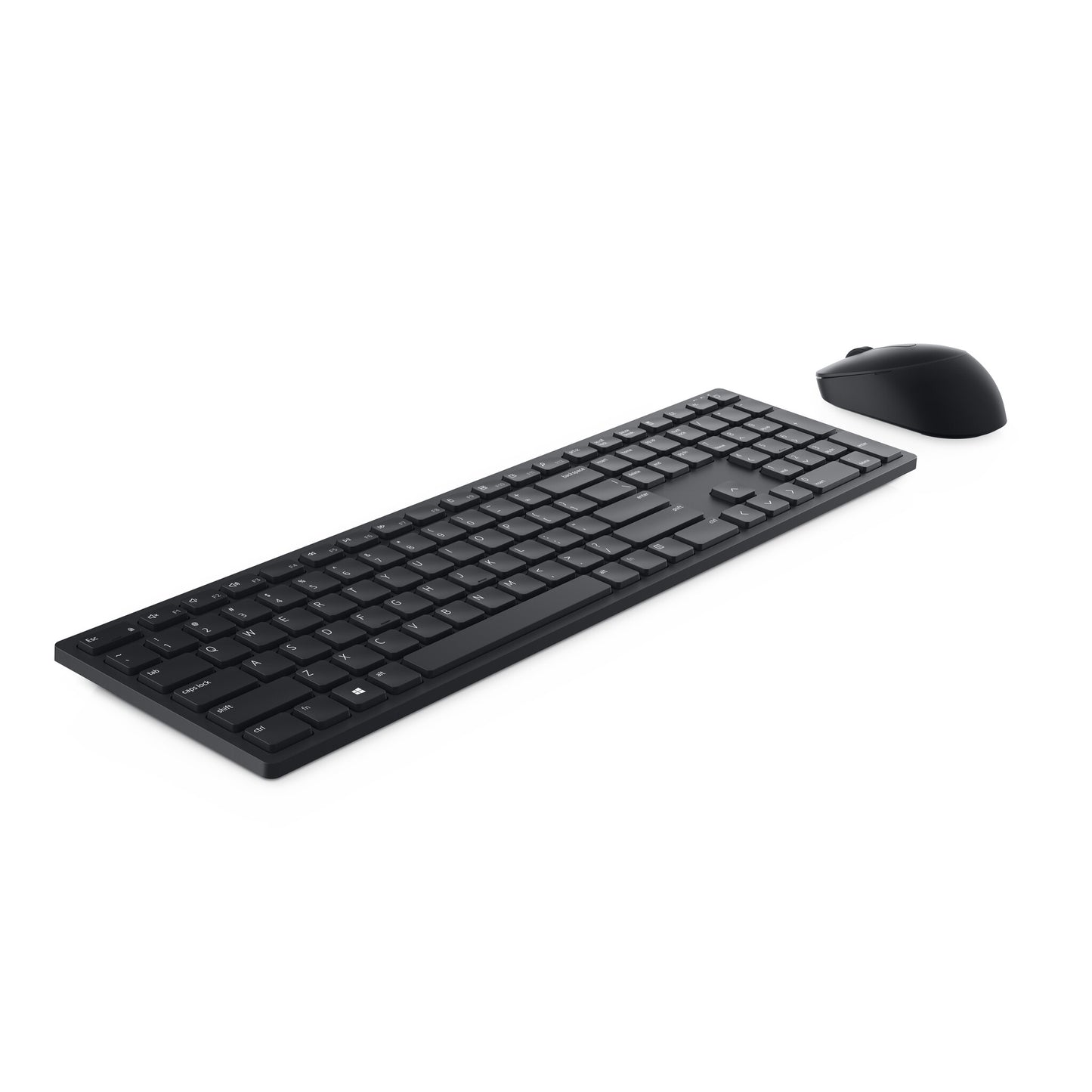 DELL KM5221W keyboard Mouse included Office RF Wireless QWERTZ German Black