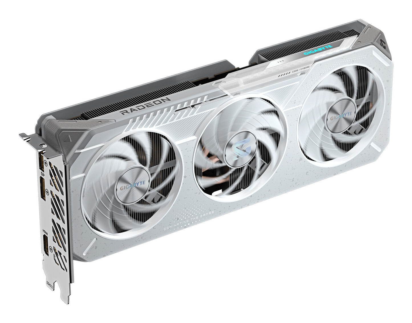 GIGABYTE GAMING Radeon RX 9060 XT OC ICE 16G Graphics Card - 16GB GDDR6, 256bit, PCI-E 5.0, 3320 MHz Core Clock, 2 x DisplayPort, 1 x HDMI, GV-R906XGAMINGOCICE-16GD