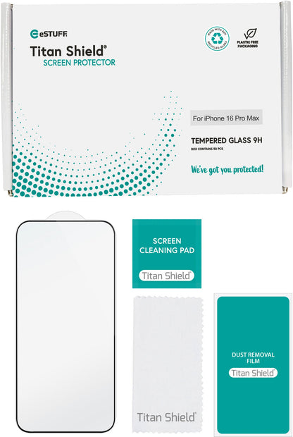 eSTUFF ES501427-50BULK mobile phone screen/back protector Clear screen protector Apple 50 pc(s)