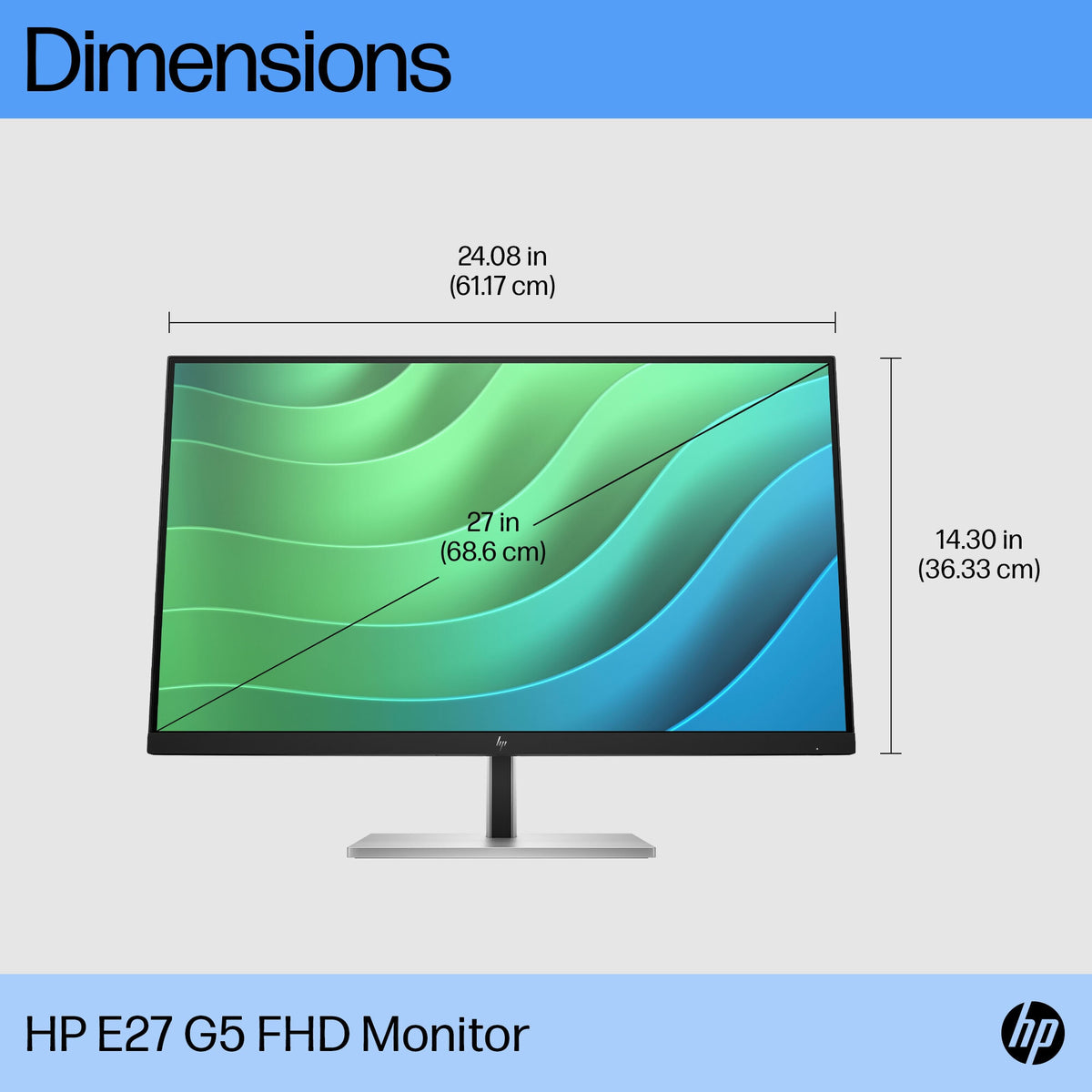 HP E27 G5 FHD Monitor