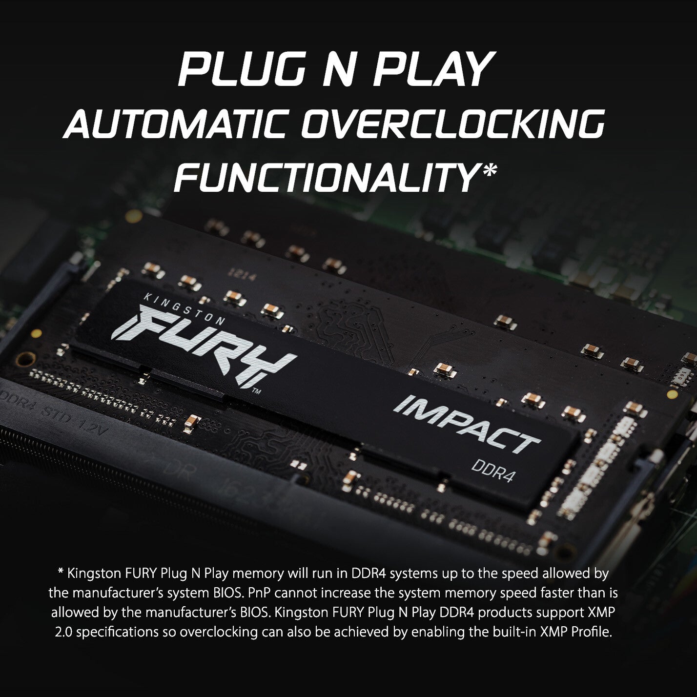 Kingston Technology FURY 32GB 3200MT/s DDR4 CL20 SODIMM Impact