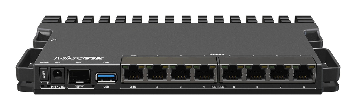 Mikrotik RB5009UG+S+IN wired router 2.5 Gigabit Ethernet Black