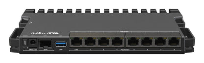 Mikrotik RB5009UPR+S+IN wired router 2.5 Gigabit Ethernet, Gigabit Ethernet Black