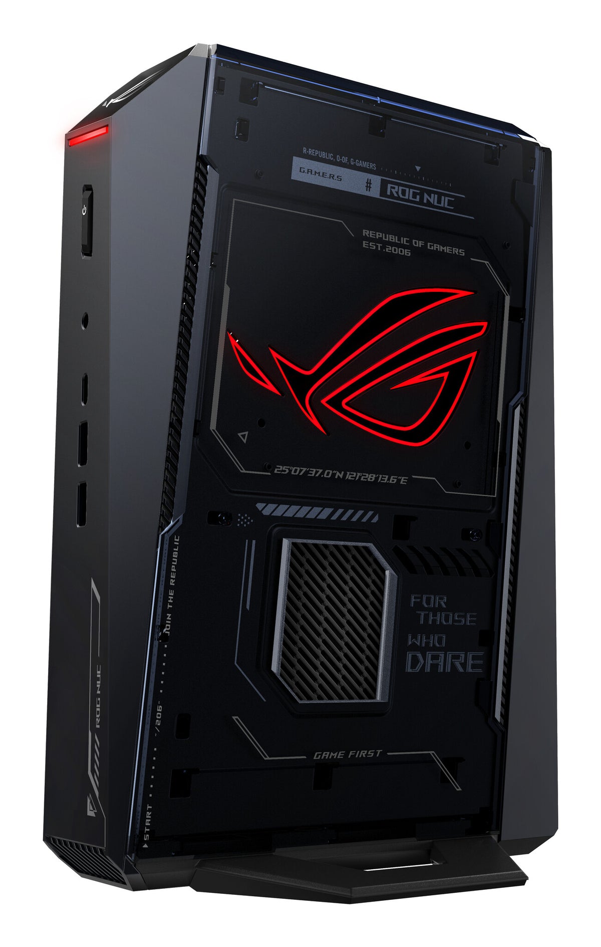 ASUS ROG NUC RNUC15JNK9X489A3 Intel Core Ultra 9 275HX 32 GB DDR5-SDRAM 1 TB SSD NVIDIA GeForce RTX 5070 Windows 11 Mini PC Black