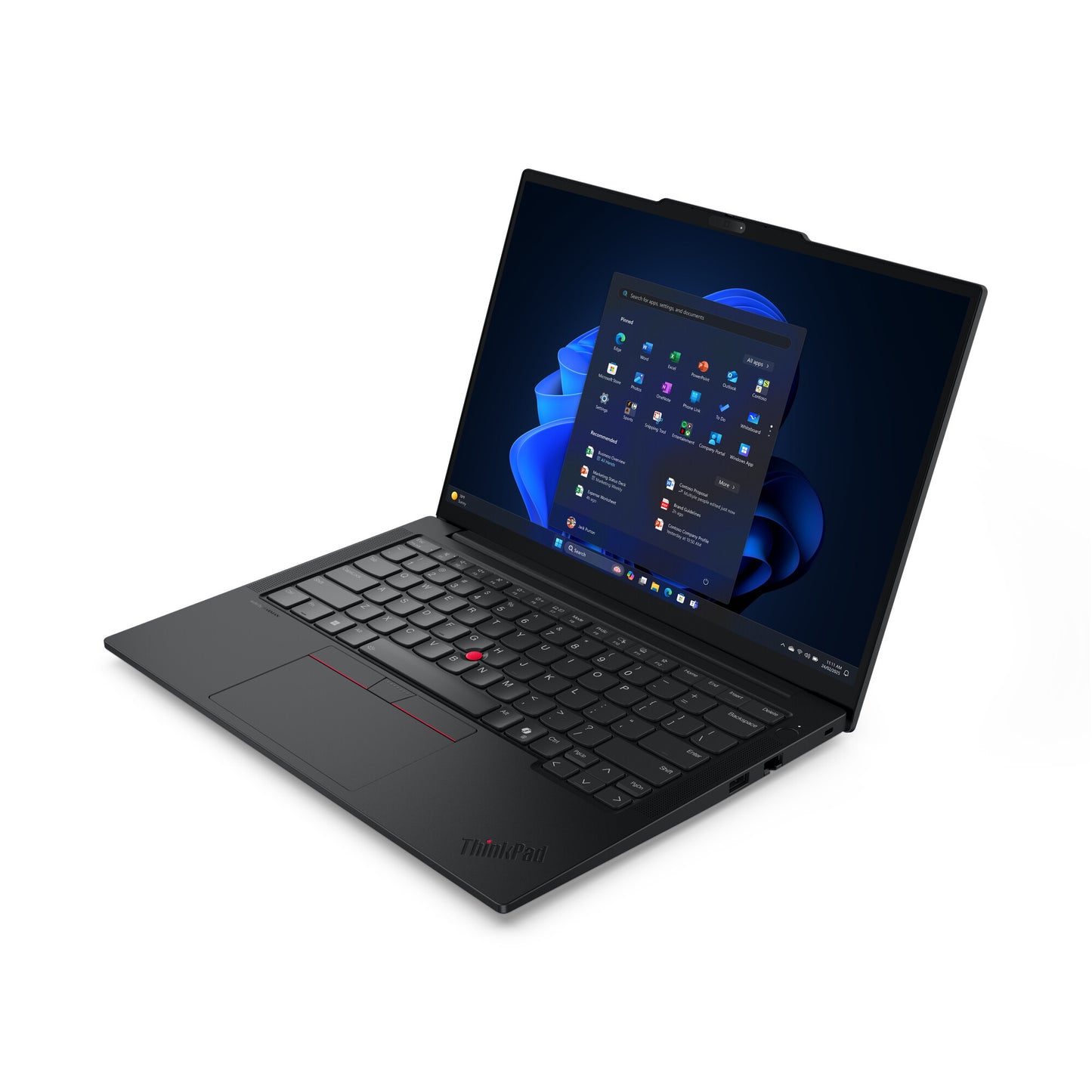 Lenovo ThinkPad E14 Gen 7 (AMD) AMD Ryzen™ 5 220 Laptop 35.6 cm (14") WUXGA 16 GB DDR5-SDRAM 512 GB SSD Wi-Fi 6E (802.11ax) Windows 11 Pro UK English Black