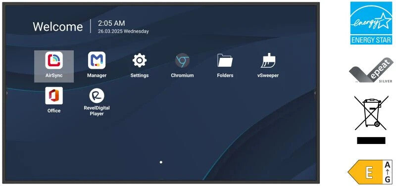 Viewsonic 50" 4K Commercial Display with ProAV Integration
