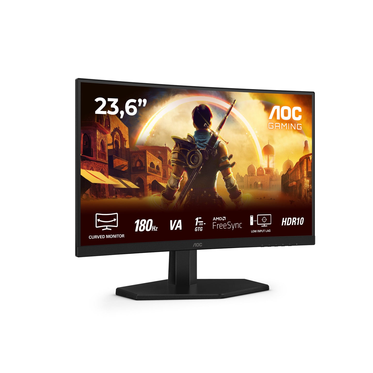AOC G4 C24G42E computer monitor 59.9 cm (23.6") 1920 x 1080 pixels Full HD LED Black, Red