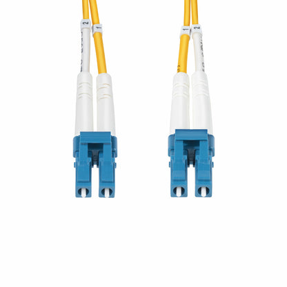StarTech.com 40m (131ft) LC to LC (UPC) OS2 Single Mode Duplex Fiber Optic Cable, 9/125µm, 100G, Bend Insensitive, Low Insertion Loss - LSZH Fiber Jumper Cord