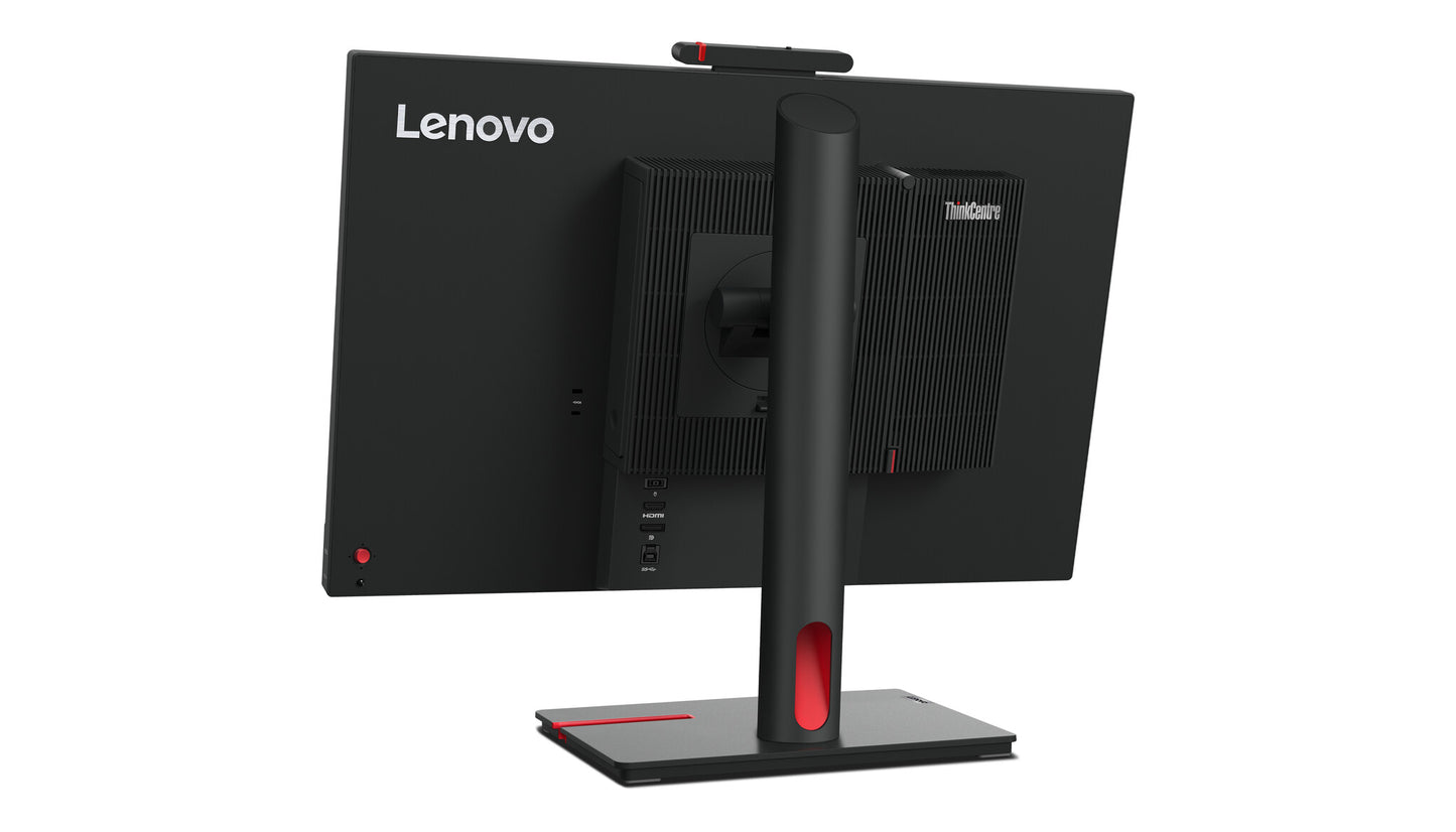 Lenovo ThinkCentre Tiny-In-One 24 LED display 60.5 cm (23.8") 1920 x 1080 pixels Full HD Touchscreen Black