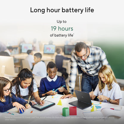 ASUS Chromebook CZ11 CZ1104CM2A-N00122 ARM Cortex 520 Laptop 29.5 cm (11.6") HD 8 GB LPDDR4x-SDRAM 64 GB eMMC Wi-Fi 6 (802.11ax) ChromeOS Grey