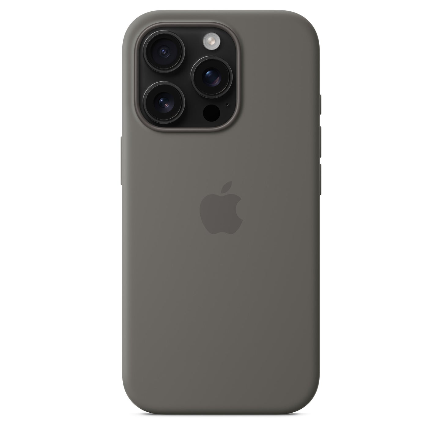 Apple iPhone 16 Pro Silicone Case with MagSafe - Stone Gray