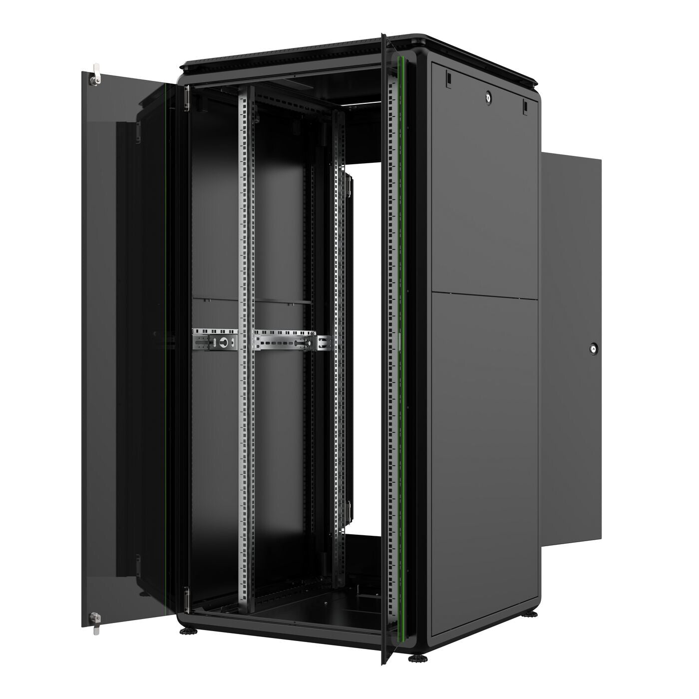 Lanview RDL32U88BL rack cabinet 32U Freestanding rack Black