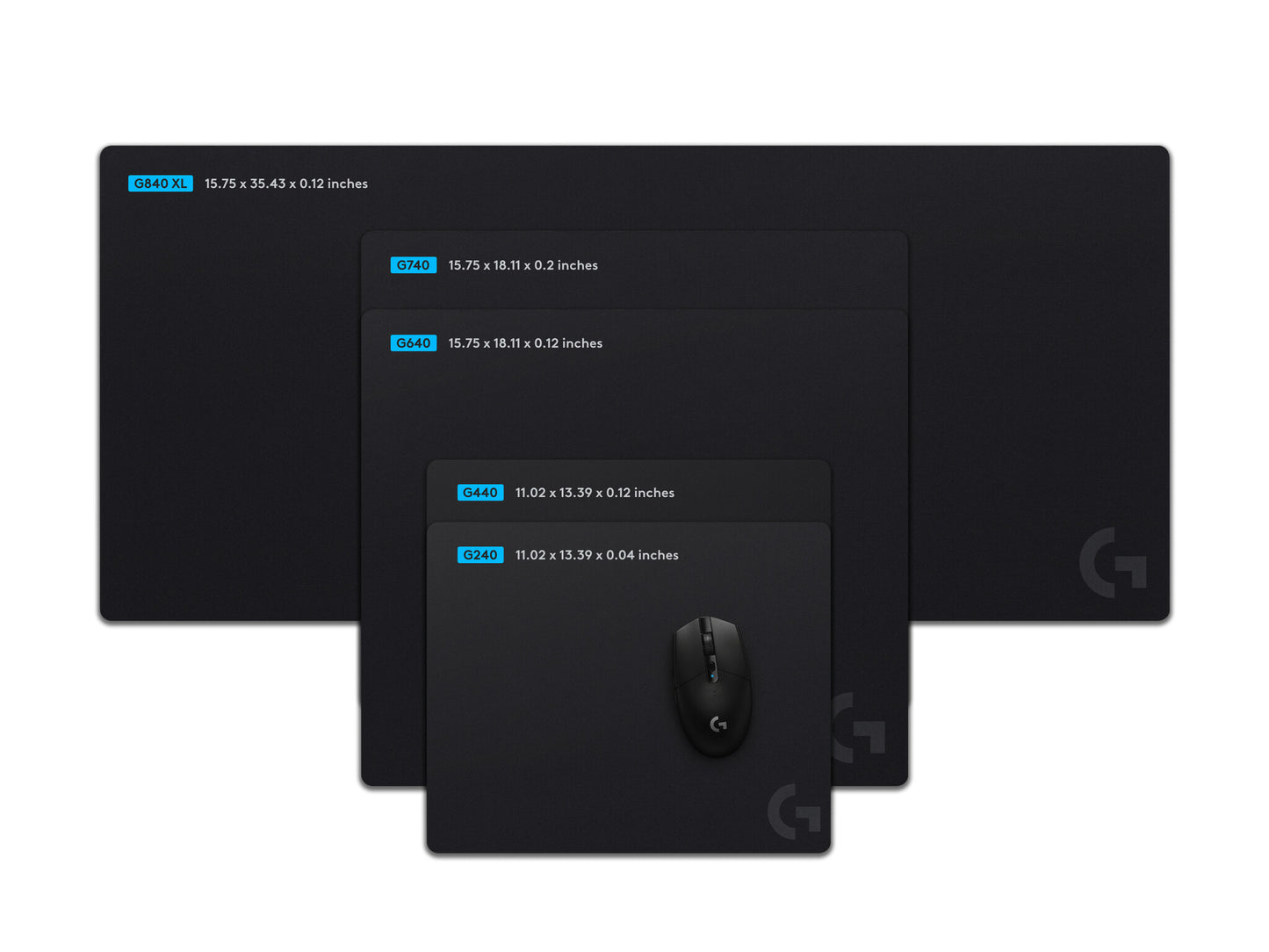 Logitech G G640 Large Cloth Gaming Mouse Pad