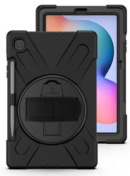 eSTUFF AUSTIN Defender Case for Samsung Galaxy Tab S6 Lite 2022/2020 - Black