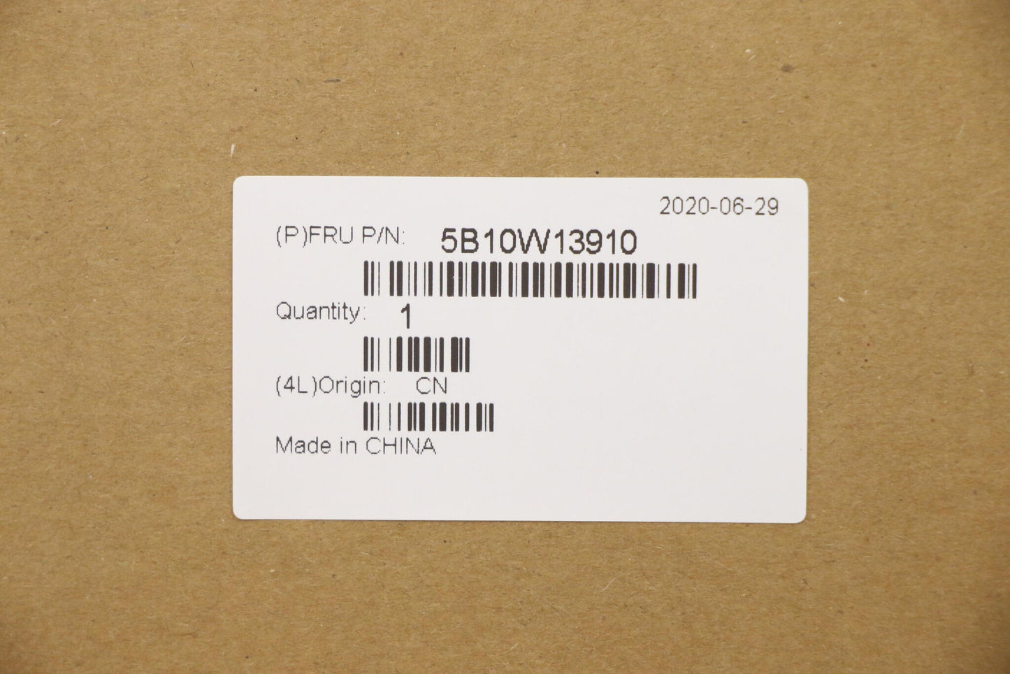 Lenovo 5B10W13910 laptop spare part Battery
