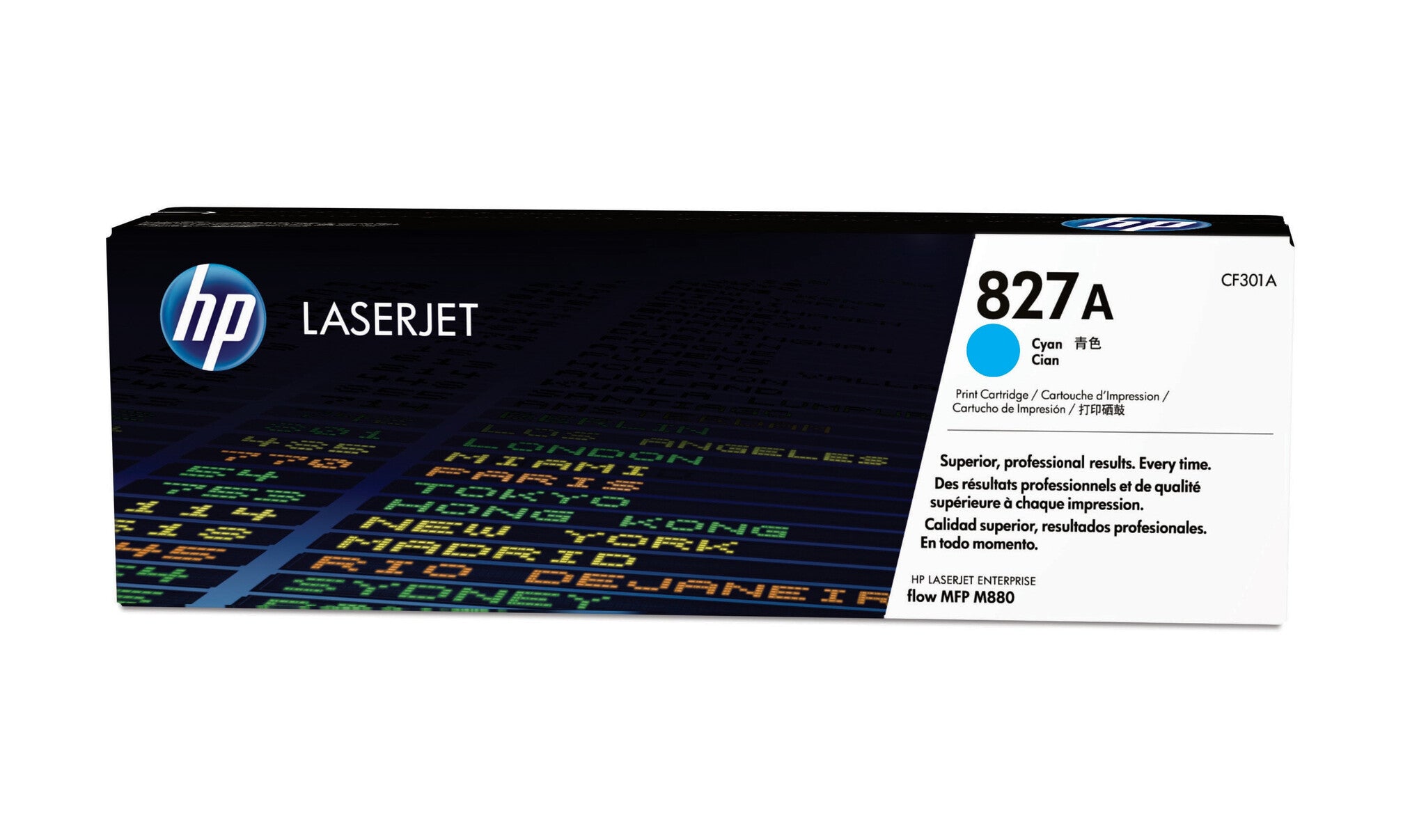 HP 827A Cyan Original LaserJet Toner Cartridge