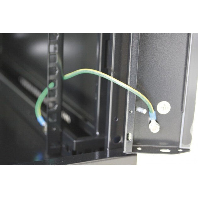 Techly I-CASE EW-2012BKL rack cabinet 12U Wall mounted rack Black