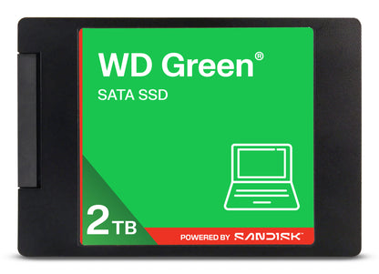 Western Digital Green WD ™ SATA SSD 2,5"/7 mm POWERED BY SANDISK 2 TB