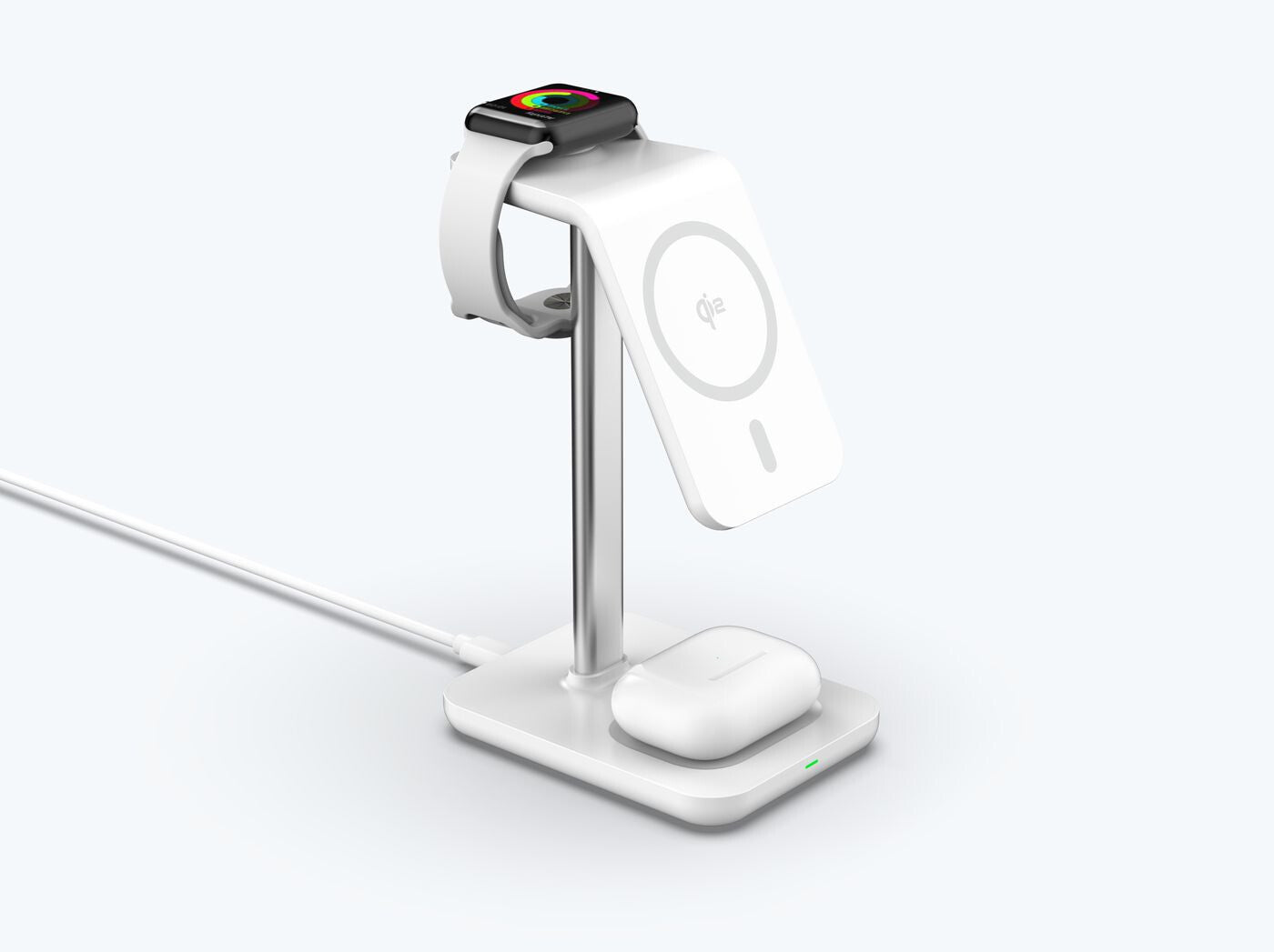 eSTUFF ES638310 mobile device charger Smartphone Aluminium AC Wireless charging Fast charging Indoor