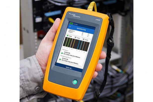 Fluke LIQ-KIT network cable tester PoE tester Grey, Yellow