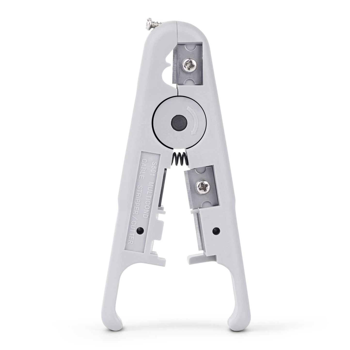 StarTech.com Network Cable Stripper and Cutter, Professional Wire Stripper for UTP/FTP/STP/Coax Cables, Rotary Wire Stripping and Cutting Tool