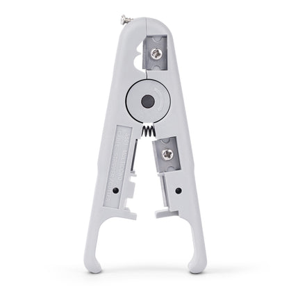 StarTech.com Network Cable Stripper and Cutter, Professional Wire Stripper for UTP/FTP/STP/Coax Cables, Rotary Wire Stripping and Cutting Tool