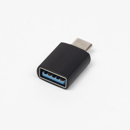 Microconnect USB3.1CAAF cable gender changer USB C USB A Black