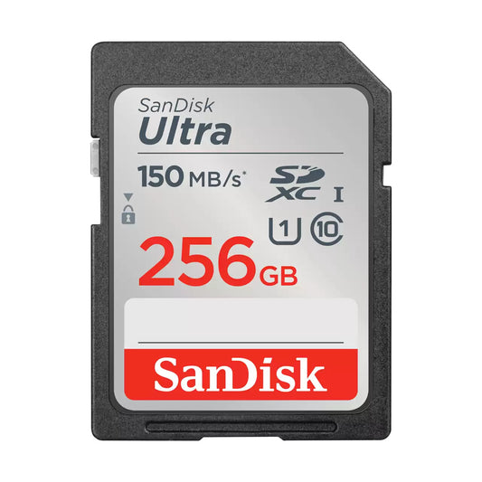 SanDisk Ultra 256GB UHS-I Class 10 SDXC memory card