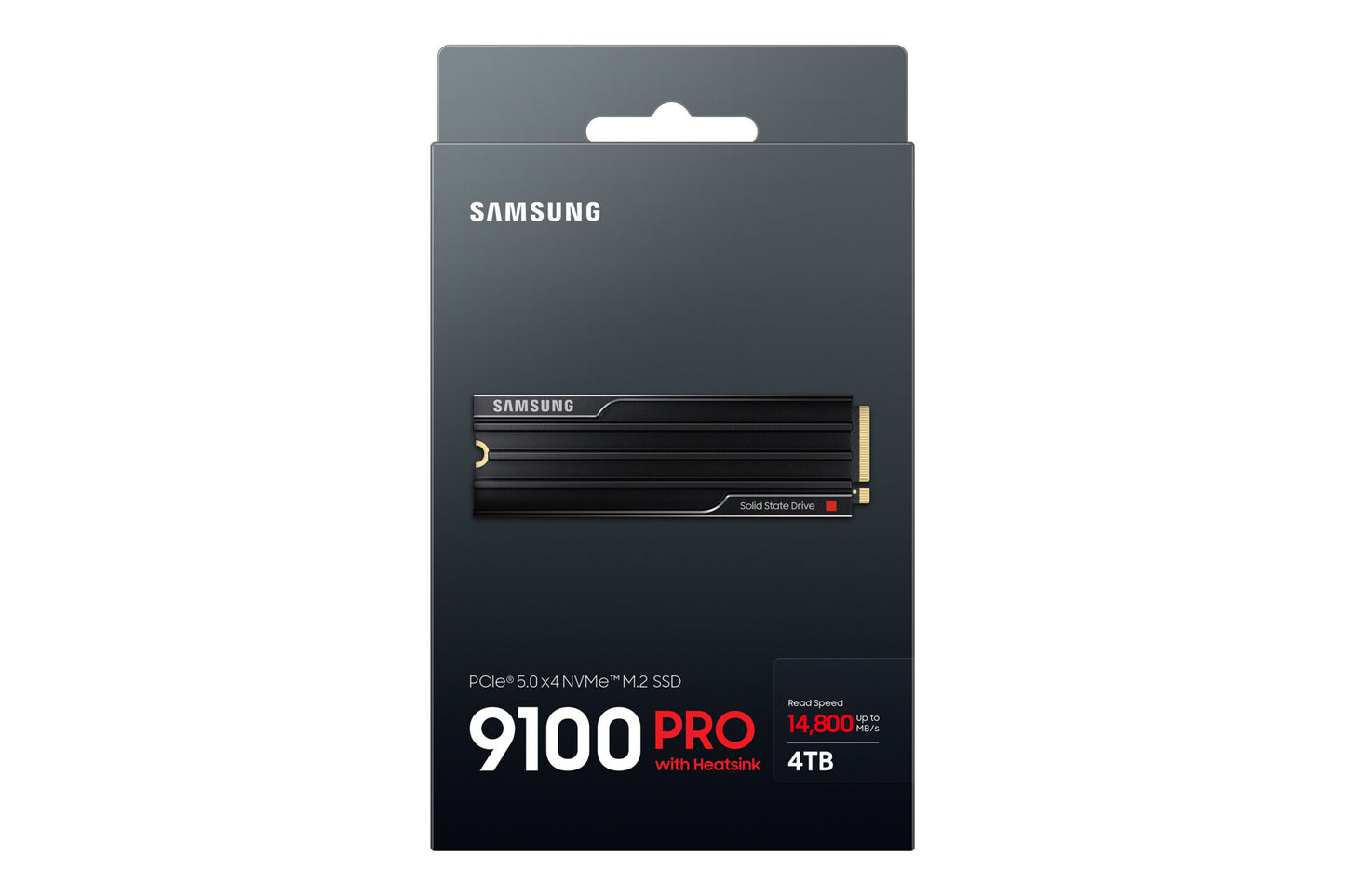 Samsung 9100 PRO Heatsink PCIe® 5.0 NVMe™ M.2 SSD - 4 TB