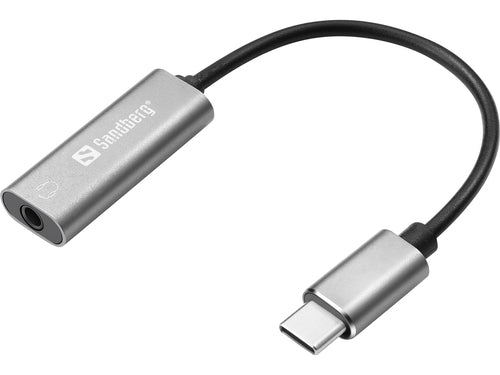 SANDBERG USB-C to headphone jack adapter