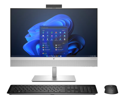 HP EliteOne 840 G9 all-in-one PC, Intel Core i7-14700, 32 GB RAM, 1 TB storage, 23.8-inch, Windows 11 Pro, touchscreen, silver