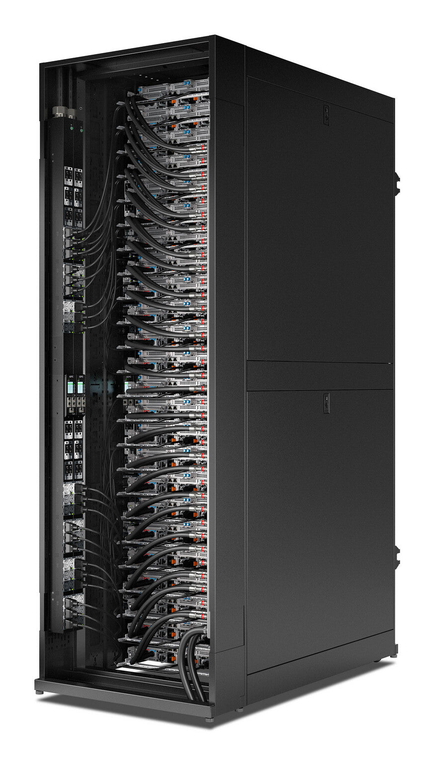 APC NetShelter Rack PDU Advanced Gen 2, Metered, 3Phase, 43.5kW 400V 63A or 34.6kW 415V 60A, 560P6, 42 Outlet
