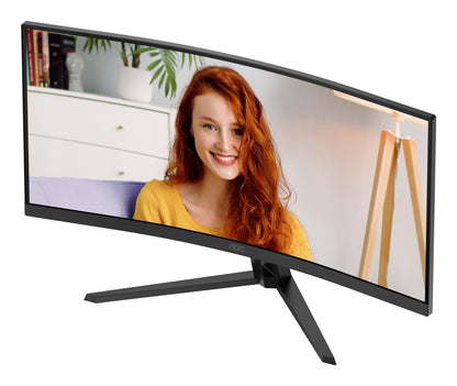 AOC B3 CU34B3E computer monitor 86.4 cm (34") 3440 x 1440 pixels Wide Quad HD LED Black