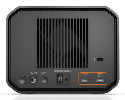SanDisk G-RAID PROJECT 2 external hard drive 52 TB 7200 RPM USB Type-C 3.2 Gen 2 (3.1 Gen 2) Black, Grey